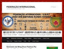 Tablet Screenshot of fatshan.com.br